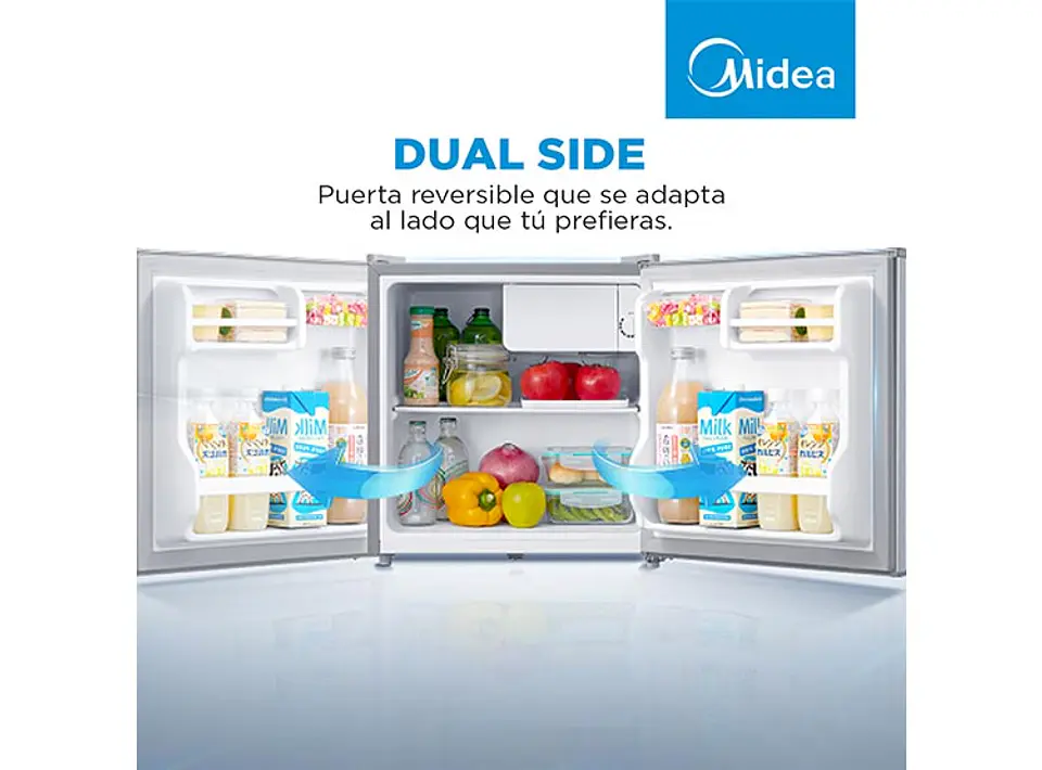 FRIGOBAR MIDEA 43 L FRÍO DIRECTO MDRD86FGE50 5
