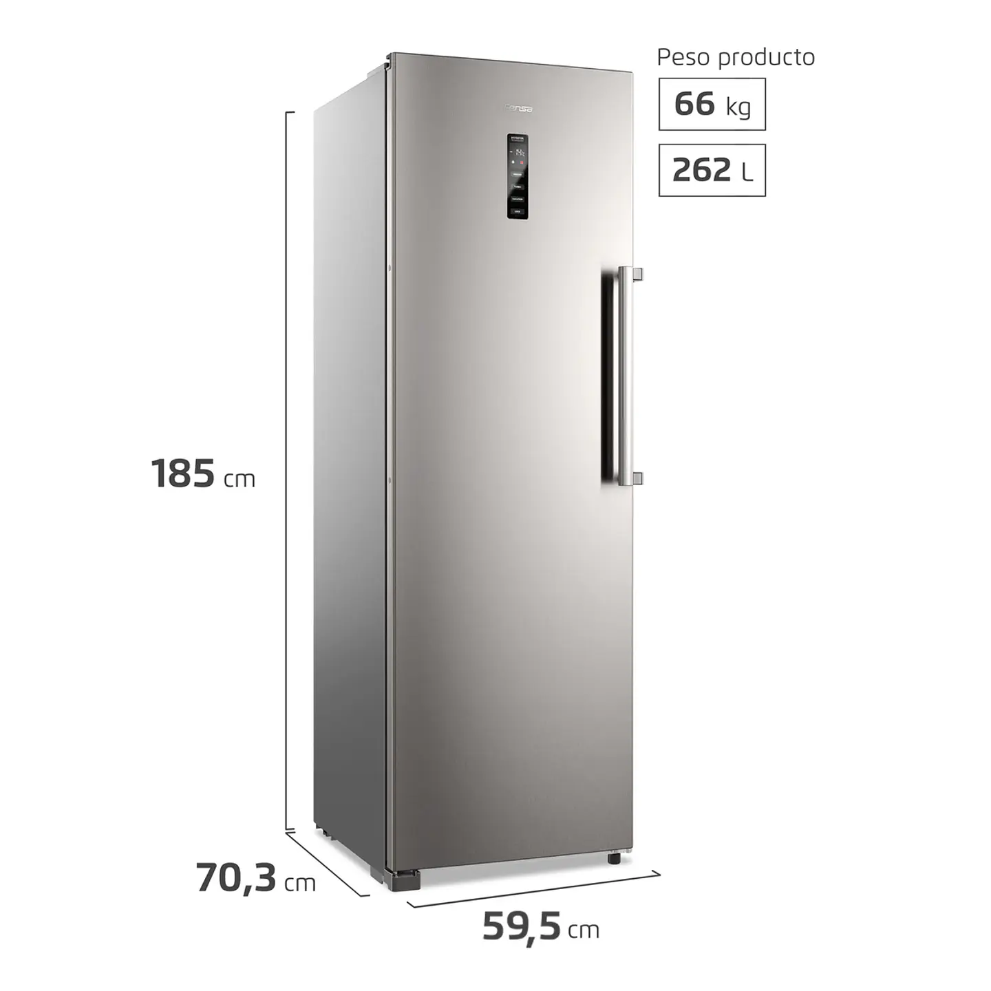 CONGELADOR FREEZER FENSA VERTICAL 262L NO FROST FTI4S 2