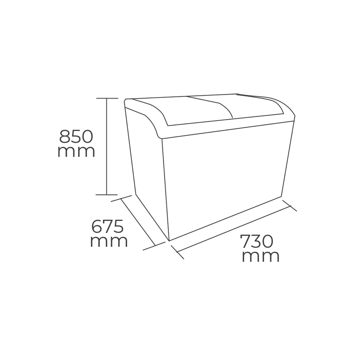 CONGELADOR TIPO ISLA 163 LTS 3