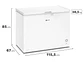 FREEZER HORIZONTAL MADEMSA 290 L DUAL M300D - Miniatura 4