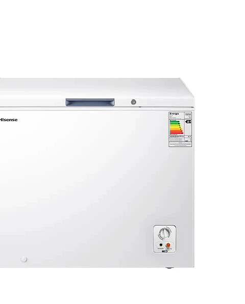 FREEZER HORIZONTAL HISENSE 297 L FRÍO DIRECTO FC-39DT BLANCO