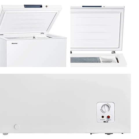 FREEZER HORIZONTAL HISENSE 142 L FRÍO DIRECTO DUAL FC184D4AW1 FUNCTION