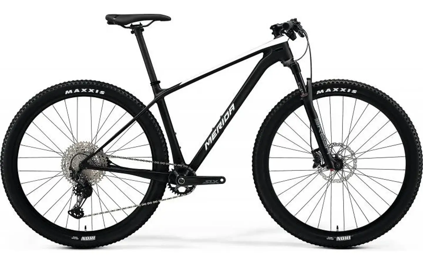 BICICLETA MTB MERIDA BIG NINE 5000 NEGRO CARBON ARO 29 2