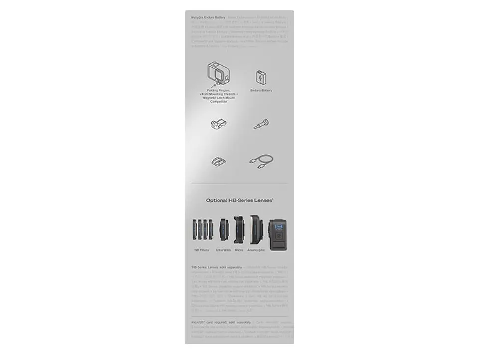 CÁMARA COMPÁCTA GOPRO HERO 13 WI-FI BLUETOOTH 24.7 MP BLACK 5