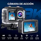 CÁMARA DEPORTIVA AUSEK 8K 50MP ULTRAHD CON ACCESORIOS ACCIÓN - Miniatura 2