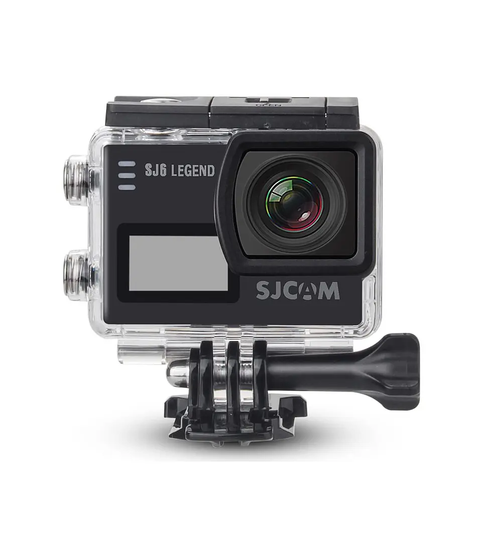 PACK CÁMARA DEPORTIVA SJCAM SJ6 LEGEND 4K WIFI ESTABILIZADOR GIROSCÓPICO MÁS 2 BÁTERÍAS 4