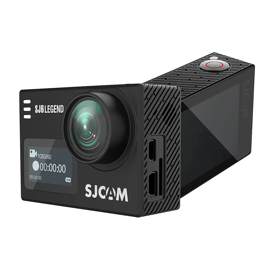 PACK CÁMARA DEPORTIVA SJCAM SJ6 LEGEND 4K WIFI ESTABILIZADOR GIROSCÓPICO MÁS 2 BÁTERÍAS 5