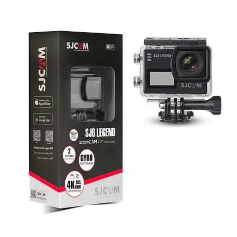 CÁMARA DEPORTIVA SJCAM SJ6 LEGEND 4K WIFI ESTABILIZADOR GIROSCÓPICO