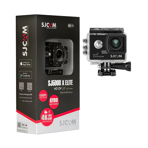 CÁMARA DEPORTIVA SJCAM SJ5000X 4K WIFI GYRO ESTABILIZADOR