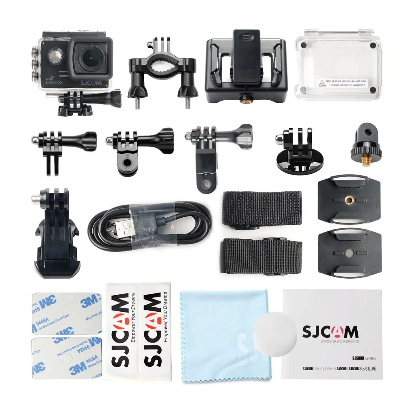 CÁMARA DEPORTIVA SJCAM SJ5000X 4K WIFI GYRO ESTABILIZADOR 4