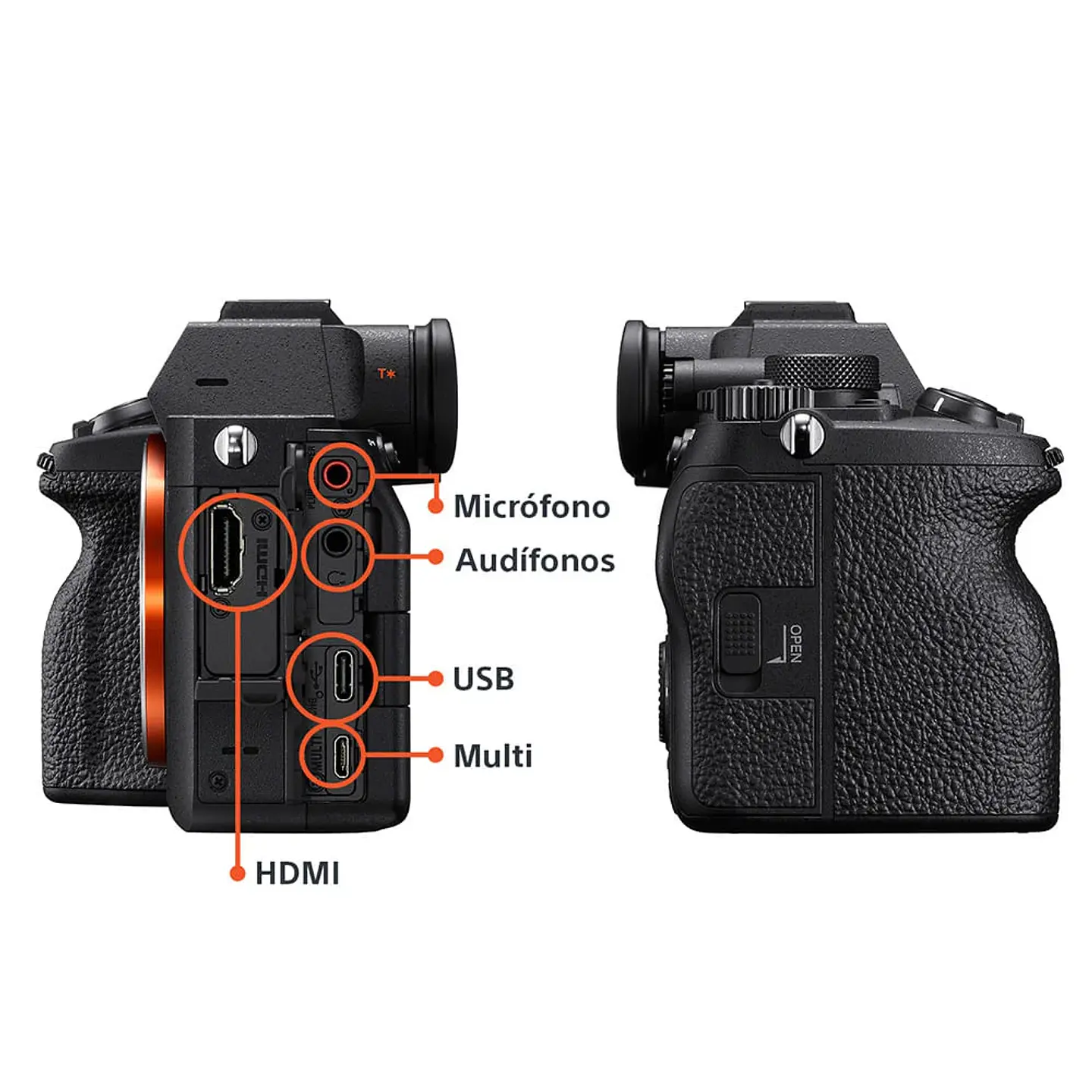 CAMARA FULL FRAME ILCE-7M4K CON LENTE SEL2870 | NEGRO 3