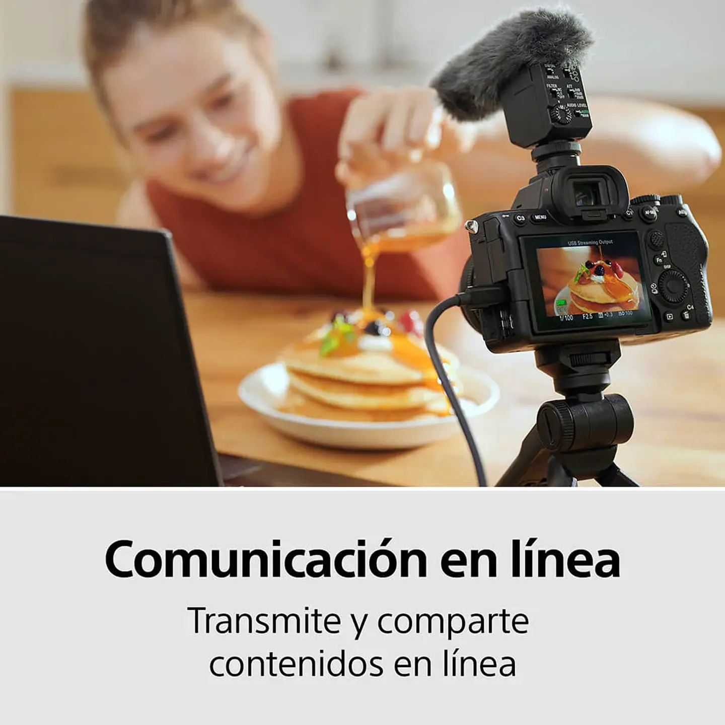 CAMARA FULL FRAME ILCE-7M4K CON LENTE SEL2870 | NEGRO 9