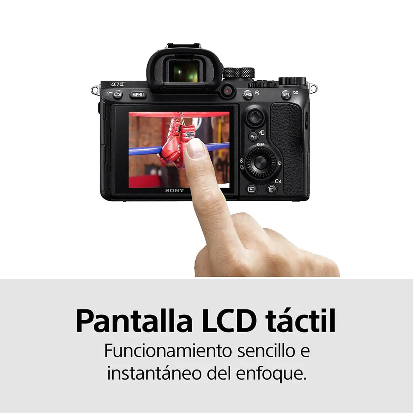 CÁMARA MIRRORLESS FULL-FRAME ILCE-7M3K 4