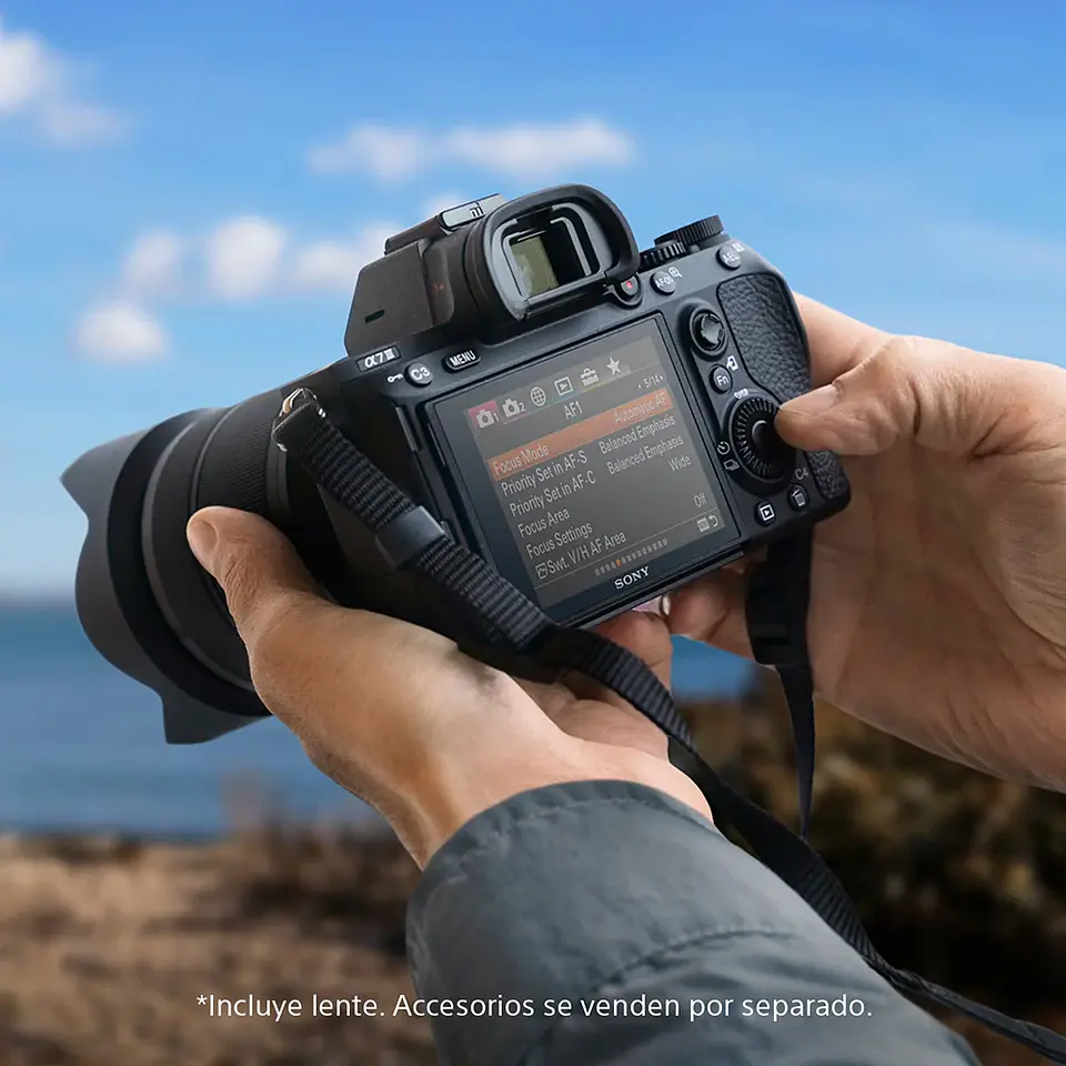 CÁMARA MIRRORLESS FULL-FRAME ILCE-7M3K 9