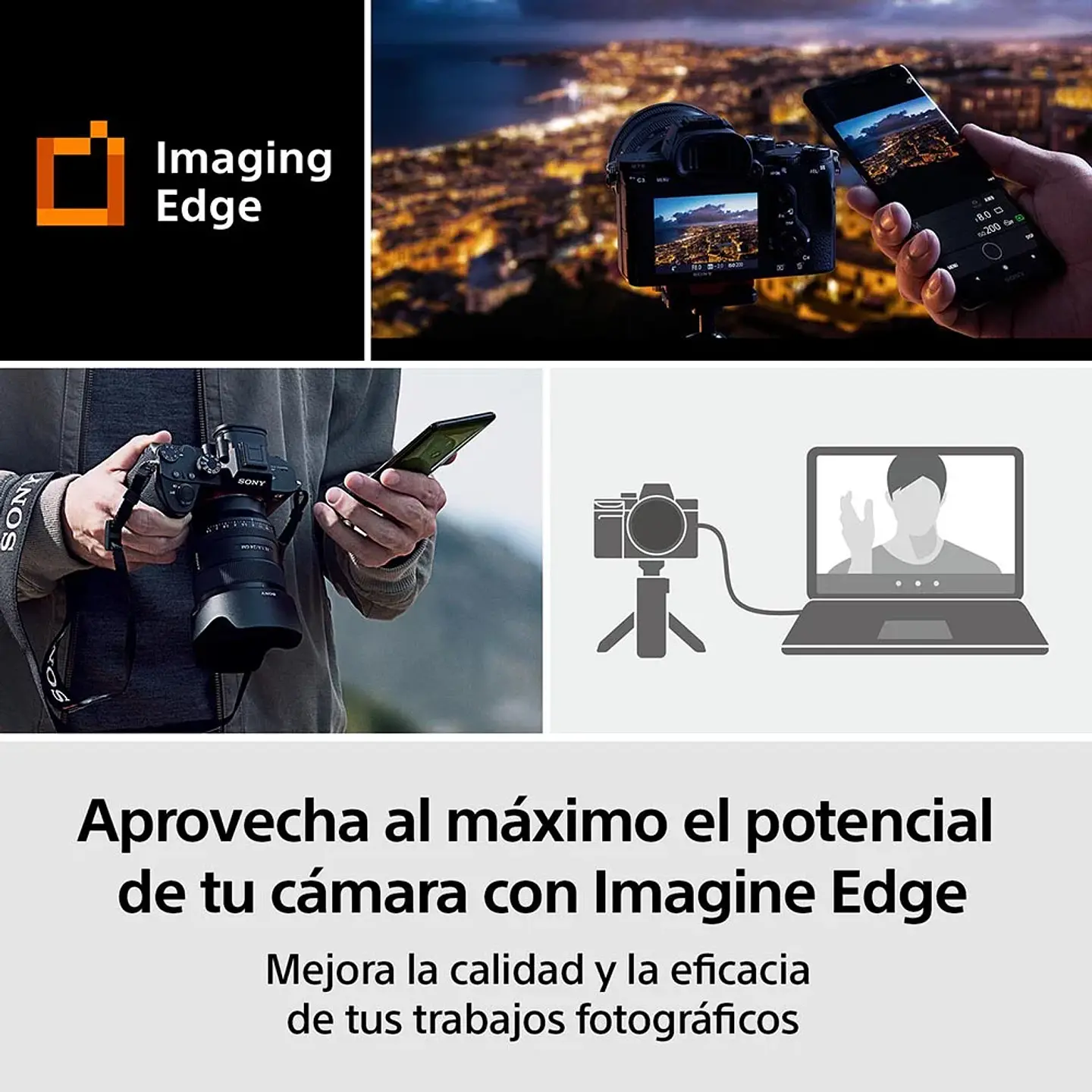 CÁMARA MIRRORLESS ILCE-7M3 CON SENSOR FULLFRAME 9