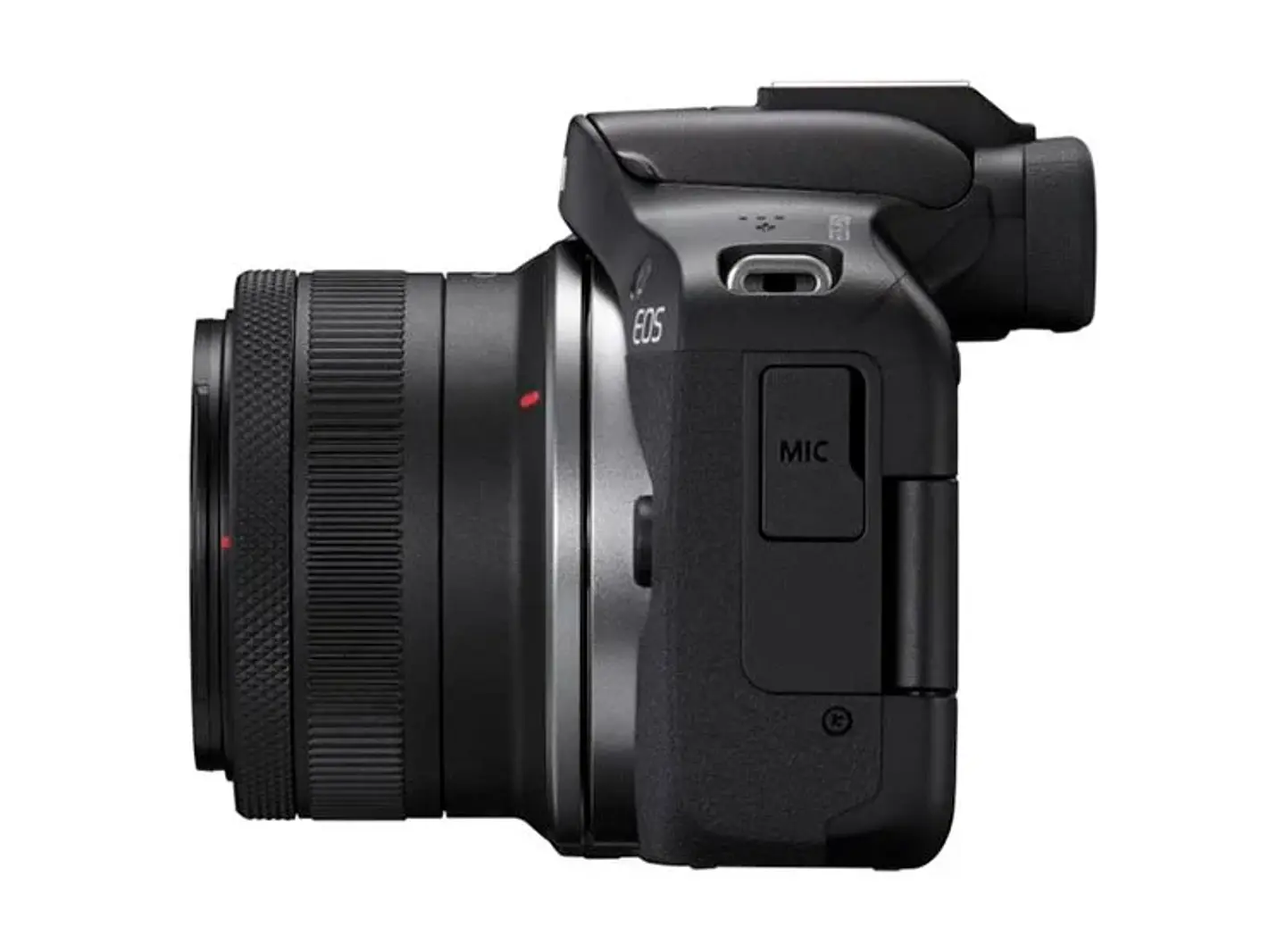 CÁMARA MIRRORLESS CANON R50 4K UHD 24.2 MP+ LENTE 18-45 + LENTE 55-210 3