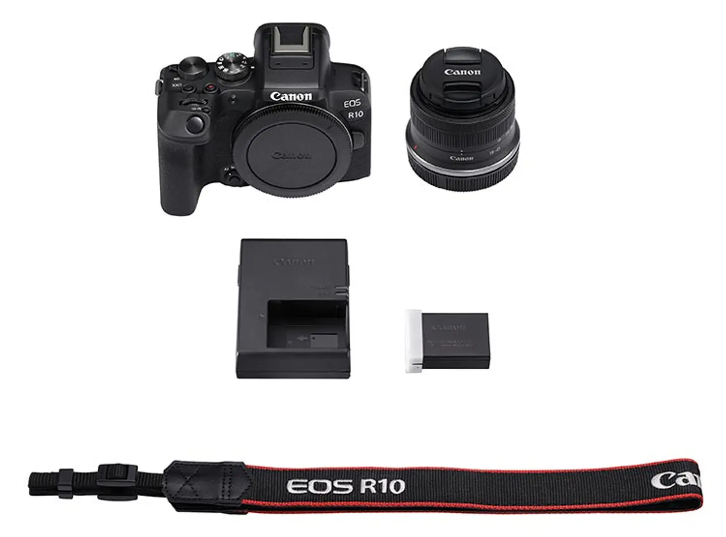 CÁMARAS DSLR REFLEX CANON EOS R10 WI-FI 24.4 MP RF-S 18-45 MM 9