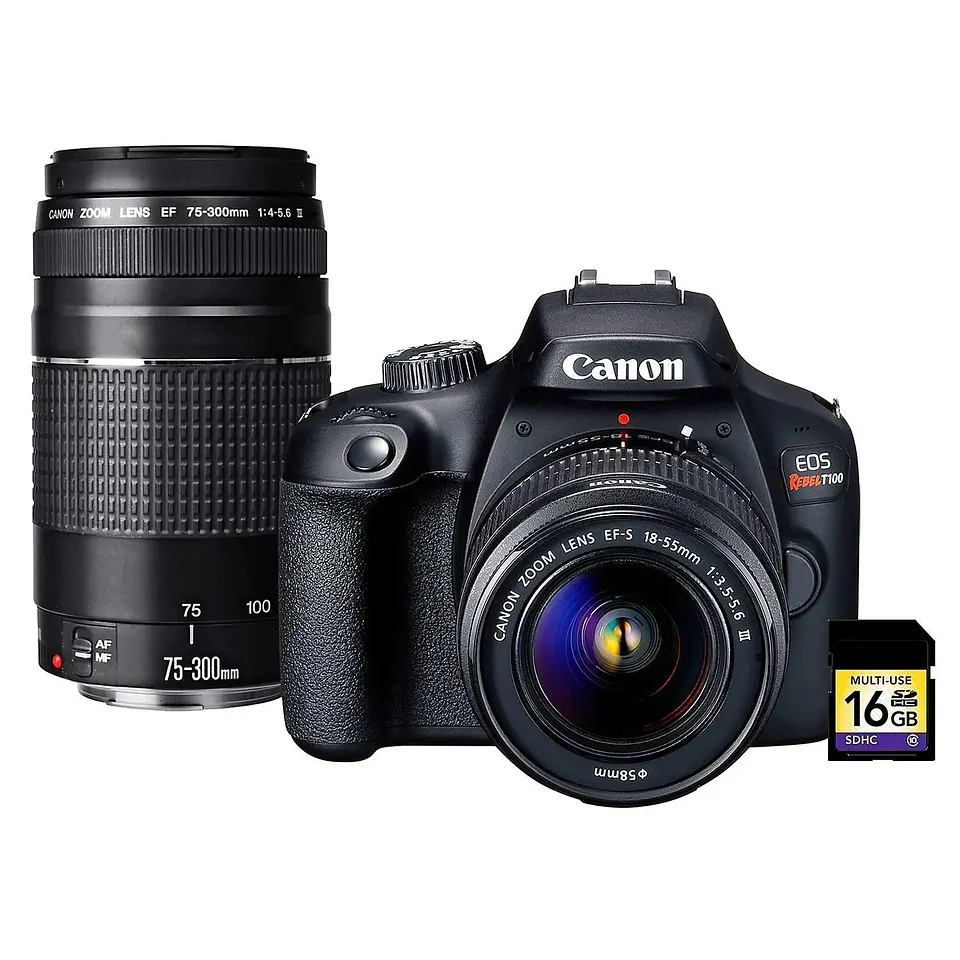 CANON EOS REBEL T100 PREMIUM KIT 1