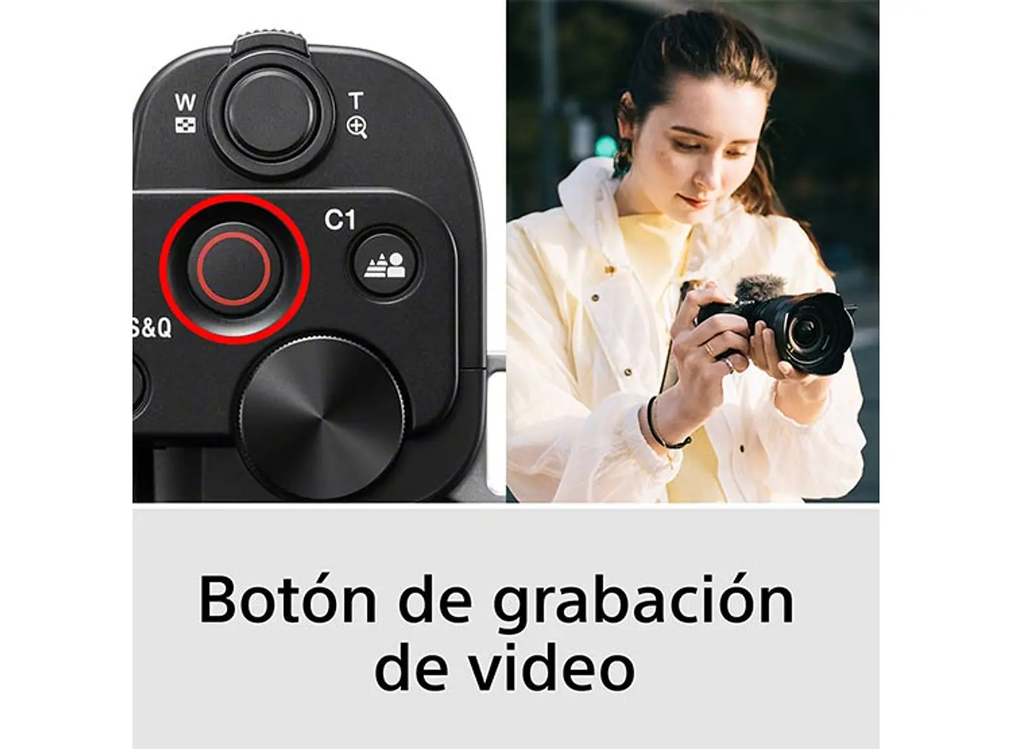 CAMARA SONY DIGITAL ZV-E10L E38 6