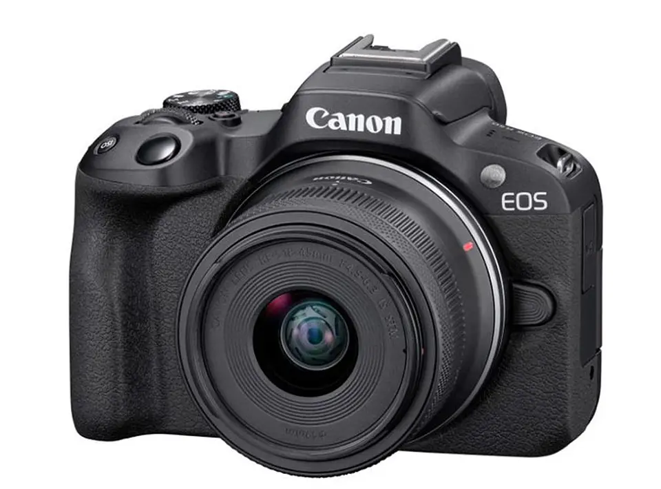 CÁMARAS MIRRORLESS CANON EOS R50 WI-FI BLUETOOTH 24.2 MP 18-45 IS STM 2
