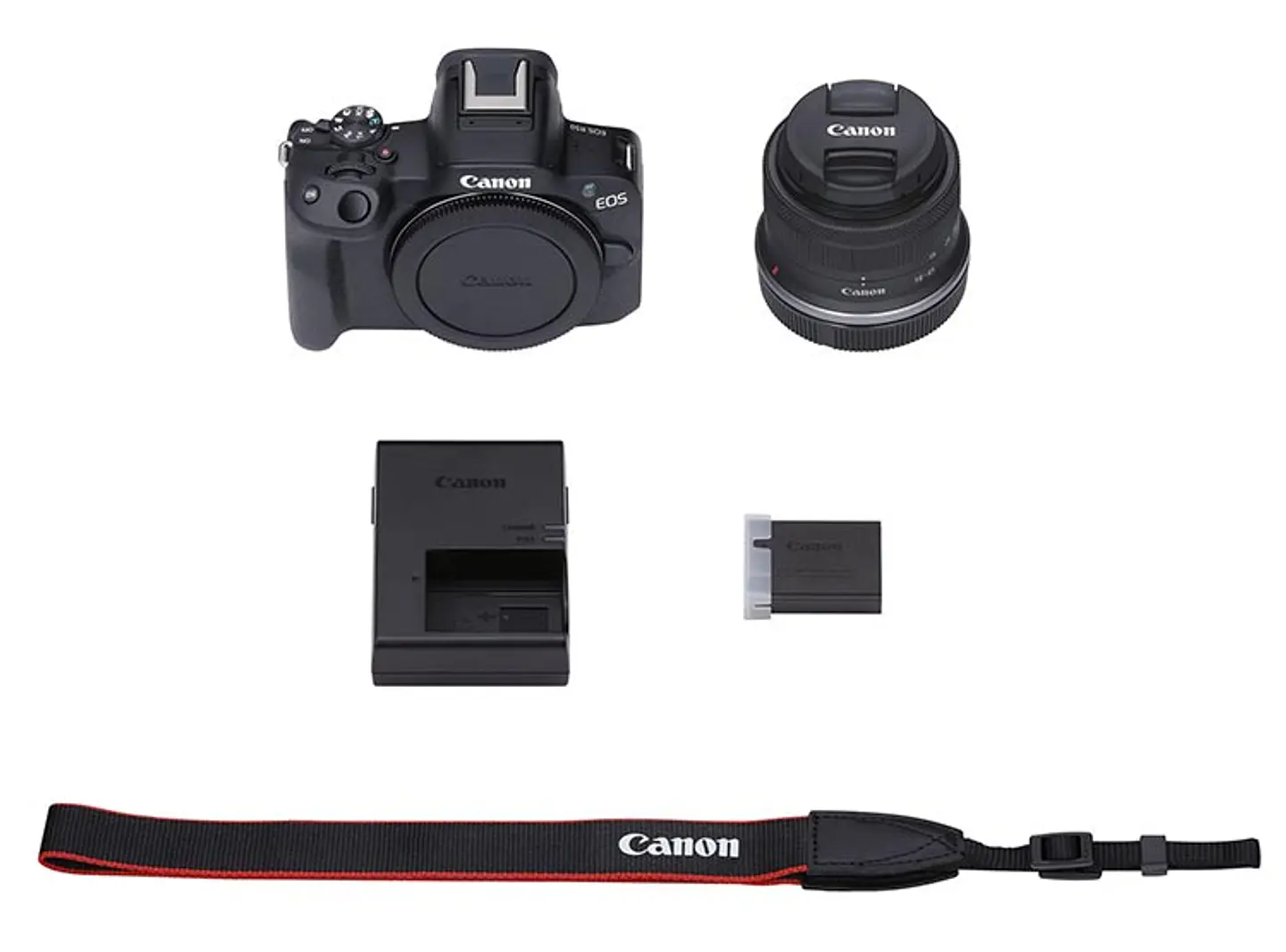 CÁMARAS MIRRORLESS CANON EOS R50 WI-FI BLUETOOTH 24.2 MP 18-45 IS STM 10