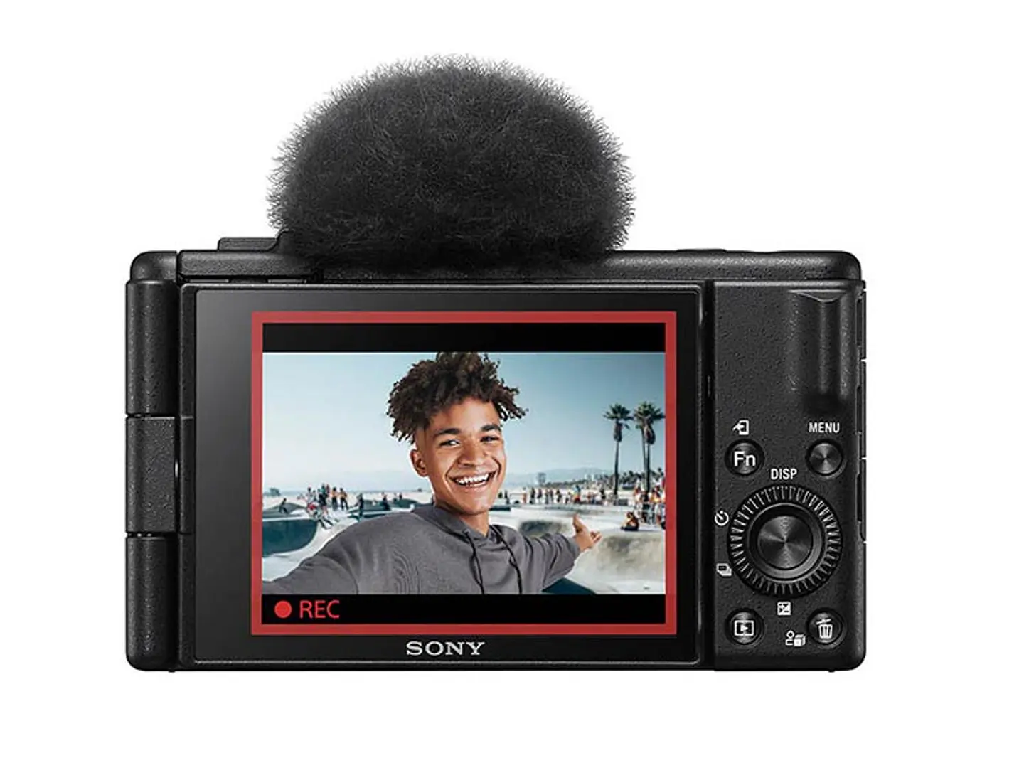 CÁMARA VÍDEO DEPORTIVA SONY ZV-1F WI-FI BLUETOOTH 20.1 MP VIDEOBLOGS 3