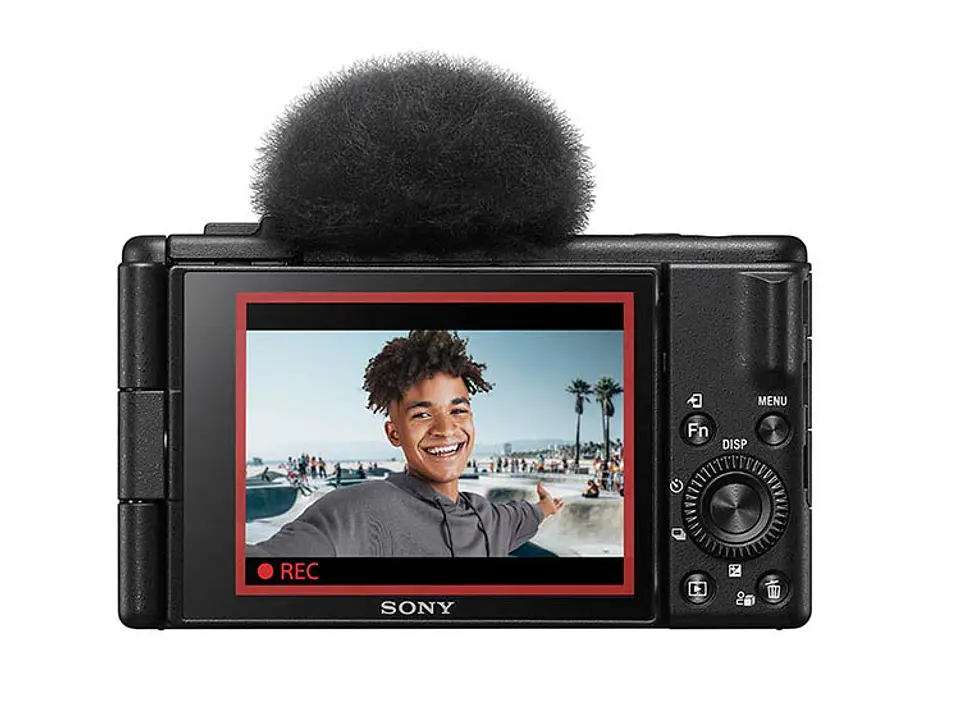 CÁMARA VÍDEO DEPORTIVA SONY ZV-1F WI-FI BLUETOOTH 20.1 MP VIDEOBLOGS 3