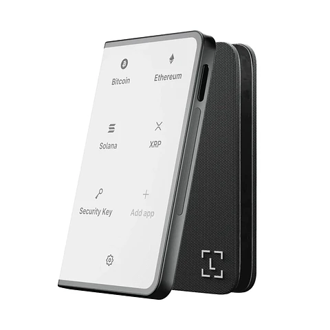 BILLETERA HARDWARE LEDGER STAX PANTALLA TÁCTIL BTC ETH XRP