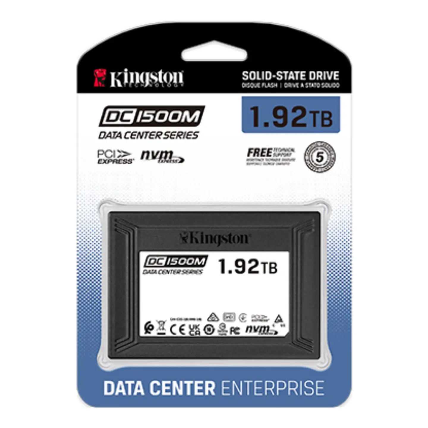 DISCO SSD KINGSTON DATA CENTER ENTERPRISE DC600M 1.92TB 2.5' 3