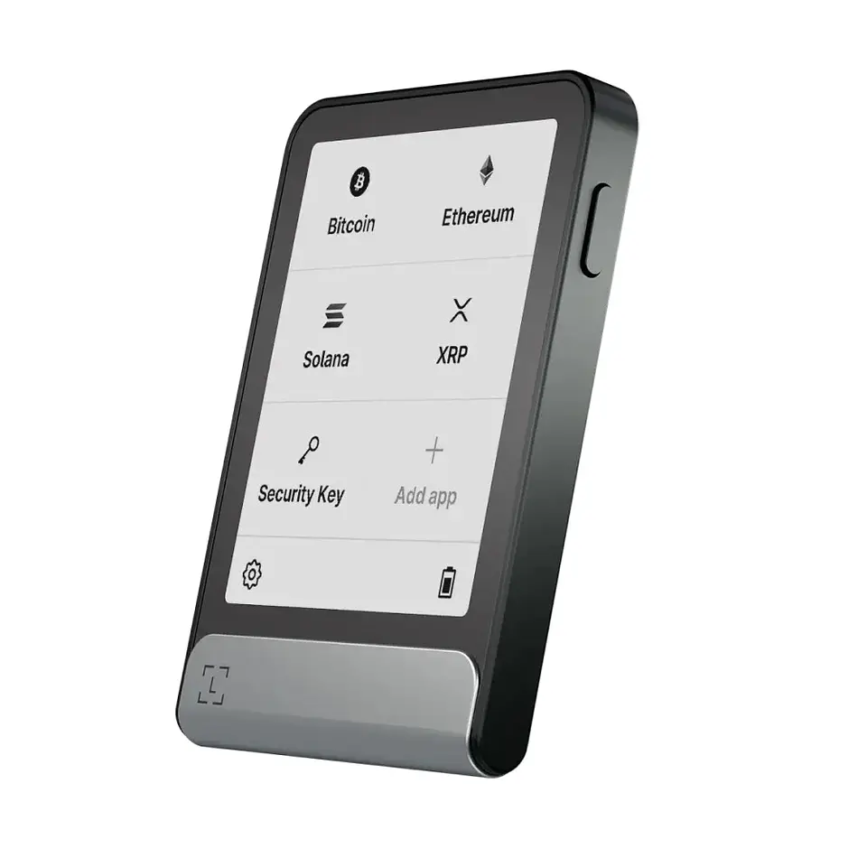 BILLETERA LEDGER FLEX CON PANTALLA TÁCTIL BTC ETH XRP 1