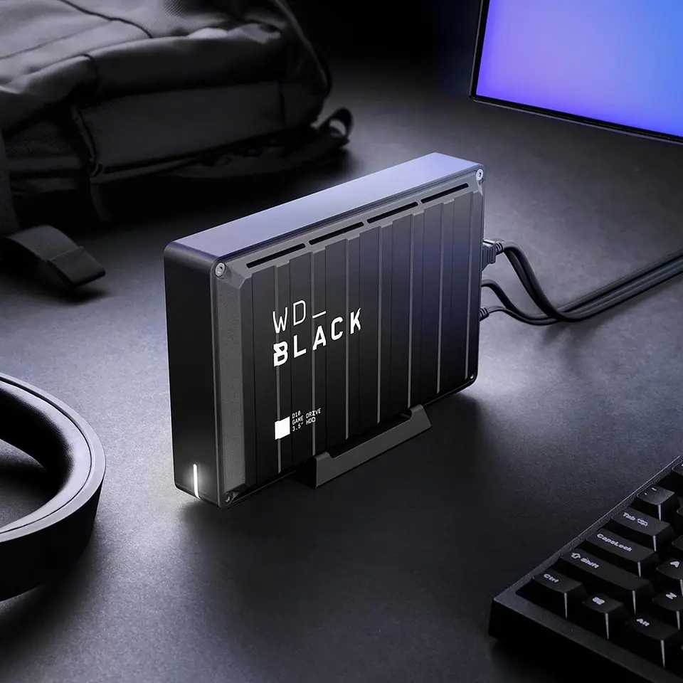 DISCO DURO EXTERNO WESTERN DIGITAL D10 GAMER DRIVE 8TB 3