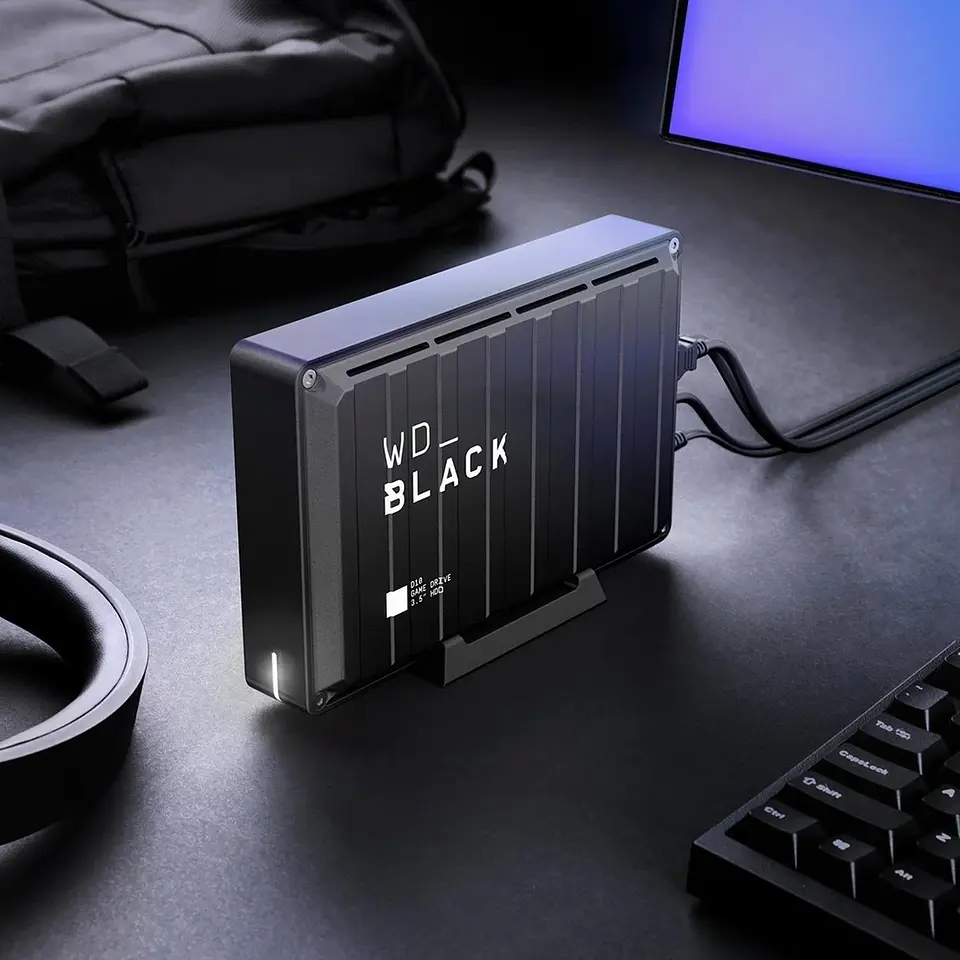 DISCO DURO EXTERNO WESTERN DIGITAL D10 GAMER DRIVE 8TB 3