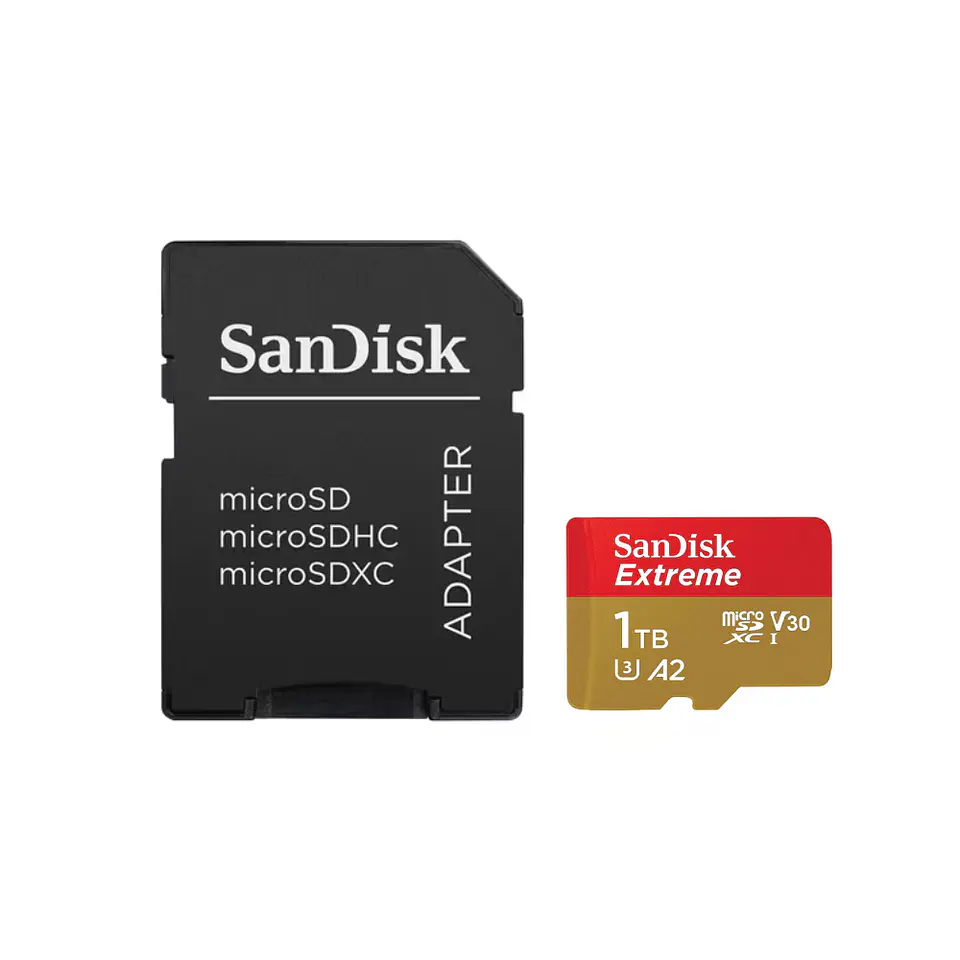 TARJETA DE MEMORIA SANDISK 1TB EXTREME CON ADAPTADOR SD 1