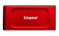 DISCO DE ESTADO SÓLIDO EXTERNO KINGSTON XS1000 RED 2 TB - Miniatura 1