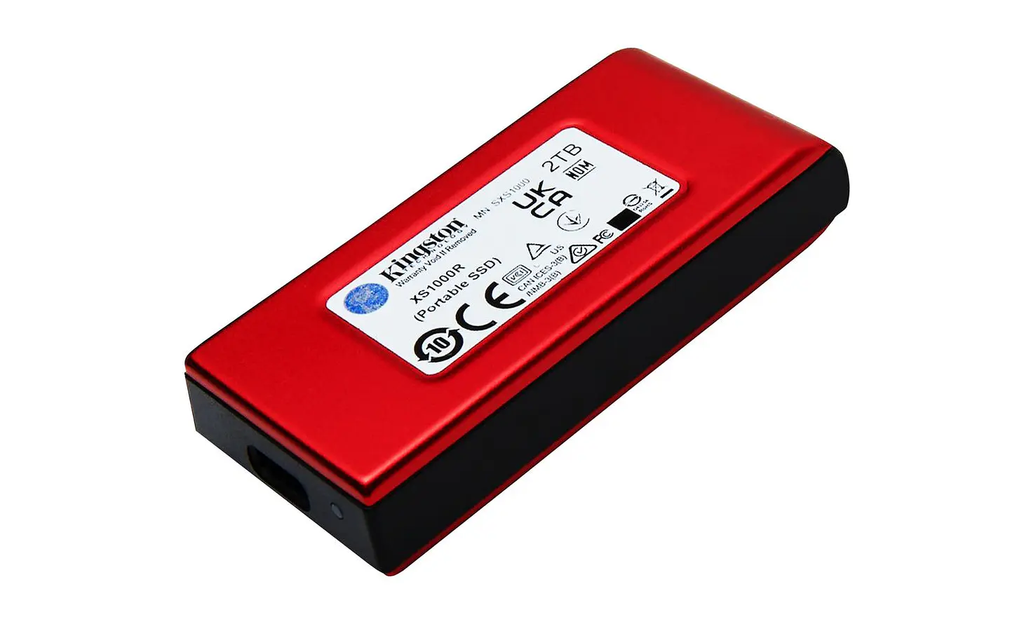 DISCO DE ESTADO SÓLIDO EXTERNO KINGSTON XS1000 RED 2 TB 4