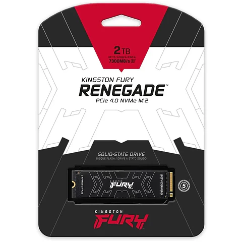 UNIDAD ESTADO SÓLIDO KINGSTON FURY RENEGADE NVME M2 PCIE4.0