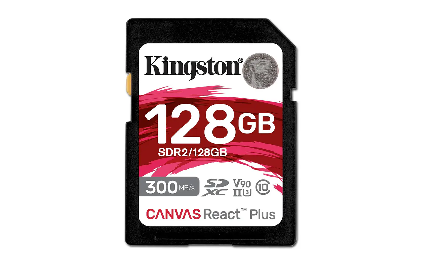 TARJETA MEMORIA SD KINGSTON CANVAS REACT PLUS 128GB 300MB/S 2