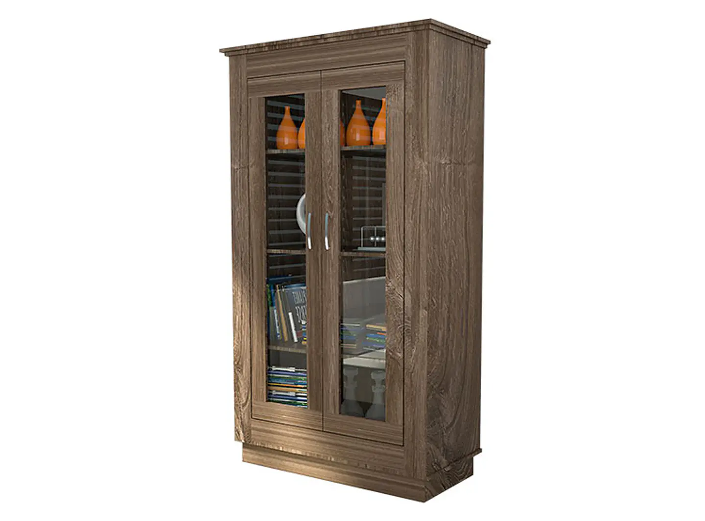 VITRINA TUHOME ALCAMO SIENA 2 PUERTAS 1