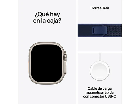 APPLE WATCH ULTRA 2 49MM TITANIO NATURAL CORREA LOOP M/L