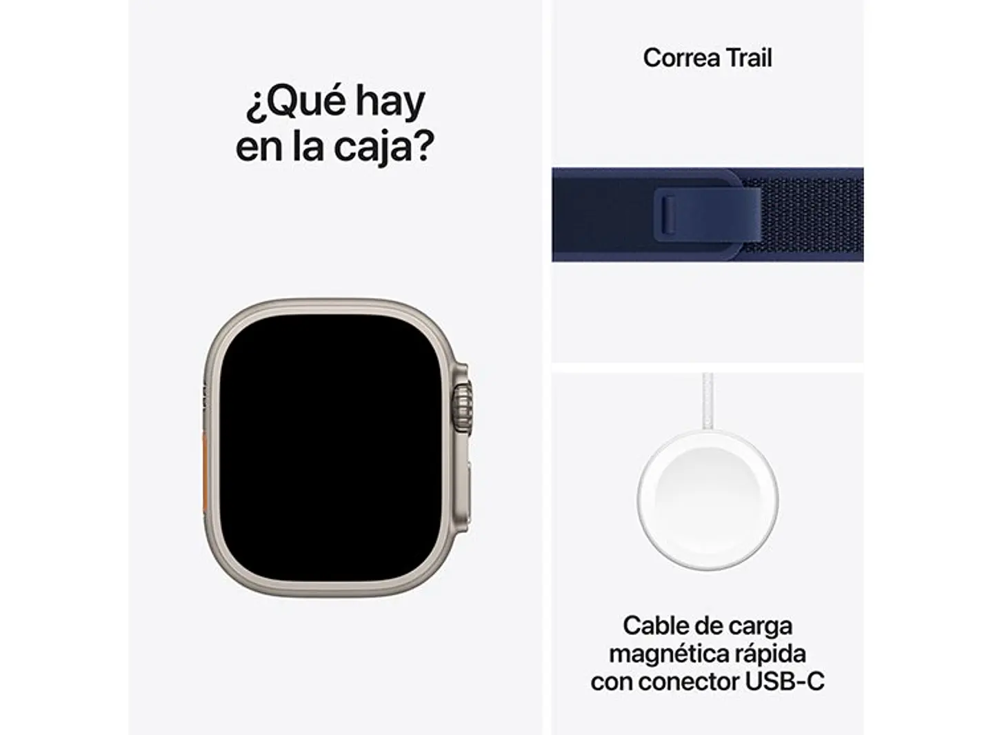 APPLE WATCH ULTRA 2 49MM TITANIO NATURAL CORREA LOOP M/L 2
