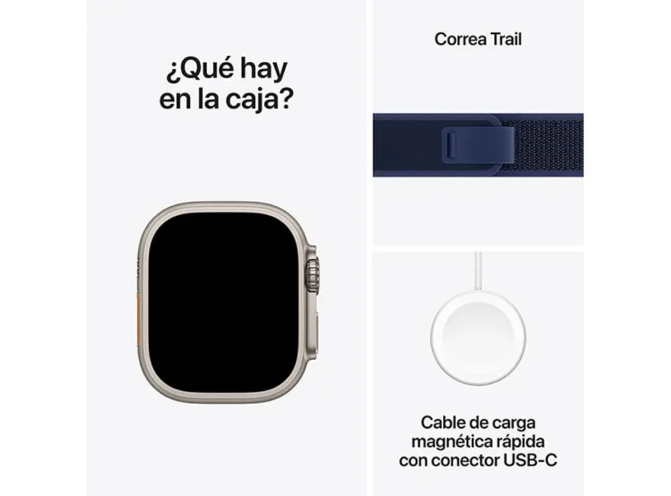 APPLE WATCH ULTRA 2 49MM TITANIO NATURAL CORREA LOOP M/L 2