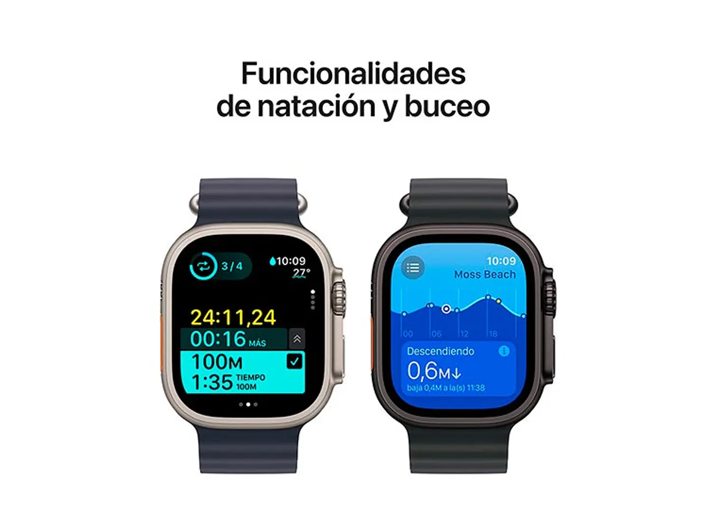 APPLE WATCH ULTRA 2 49MM TITANIO NATURAL CORREA LOOP M 4