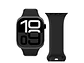 APPLE WATCH SERIES 10 GPS 46MM ALUMINUM CASE SPORT BAND M/L NEGRO - Miniatura 1