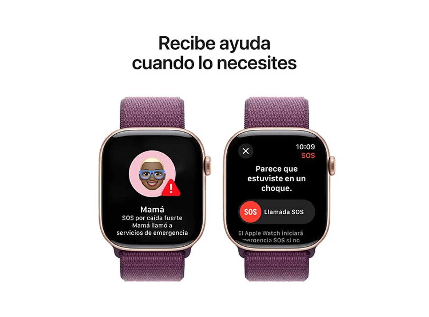 APPLE WATCH SERIE 10 46MM ROSE GOLD ALUMINIO CORREA LOOP DEPORTIVA 3