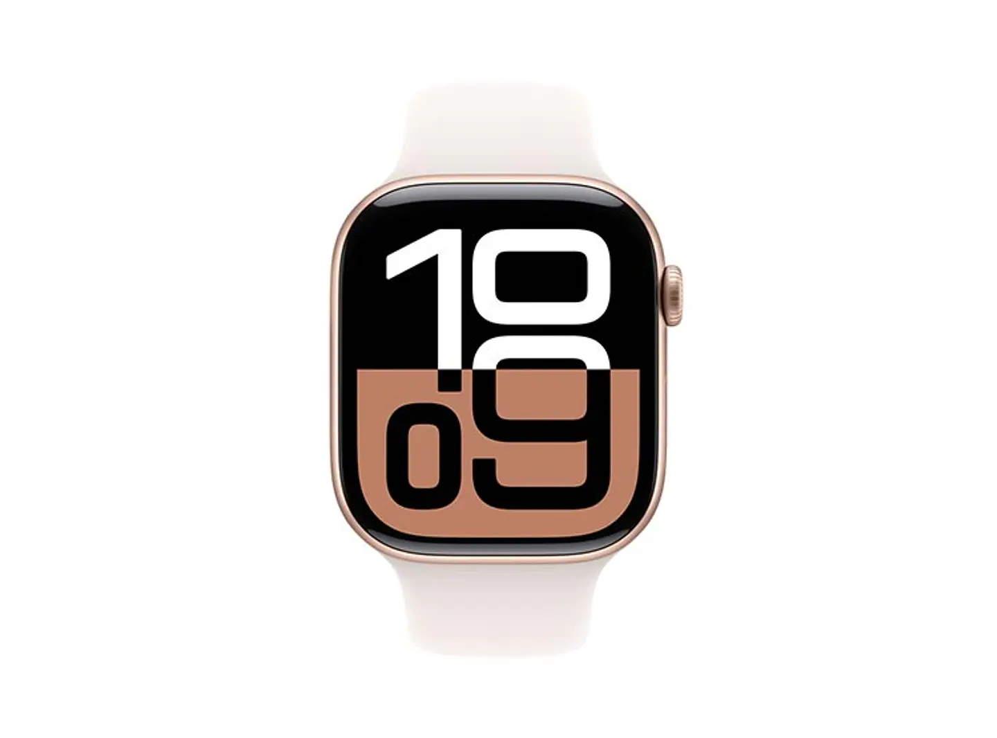 APPLE WATCH SERIE 10 46MM ROSE GOLD ALUMINIO CORREA DEPORTIVA S/M 1