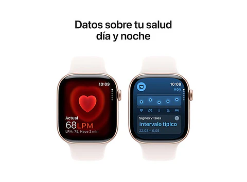 APPLE WATCH SERIE 10 46MM ROSE GOLD ALUMINIO CORREA DEPORTIVA S/M