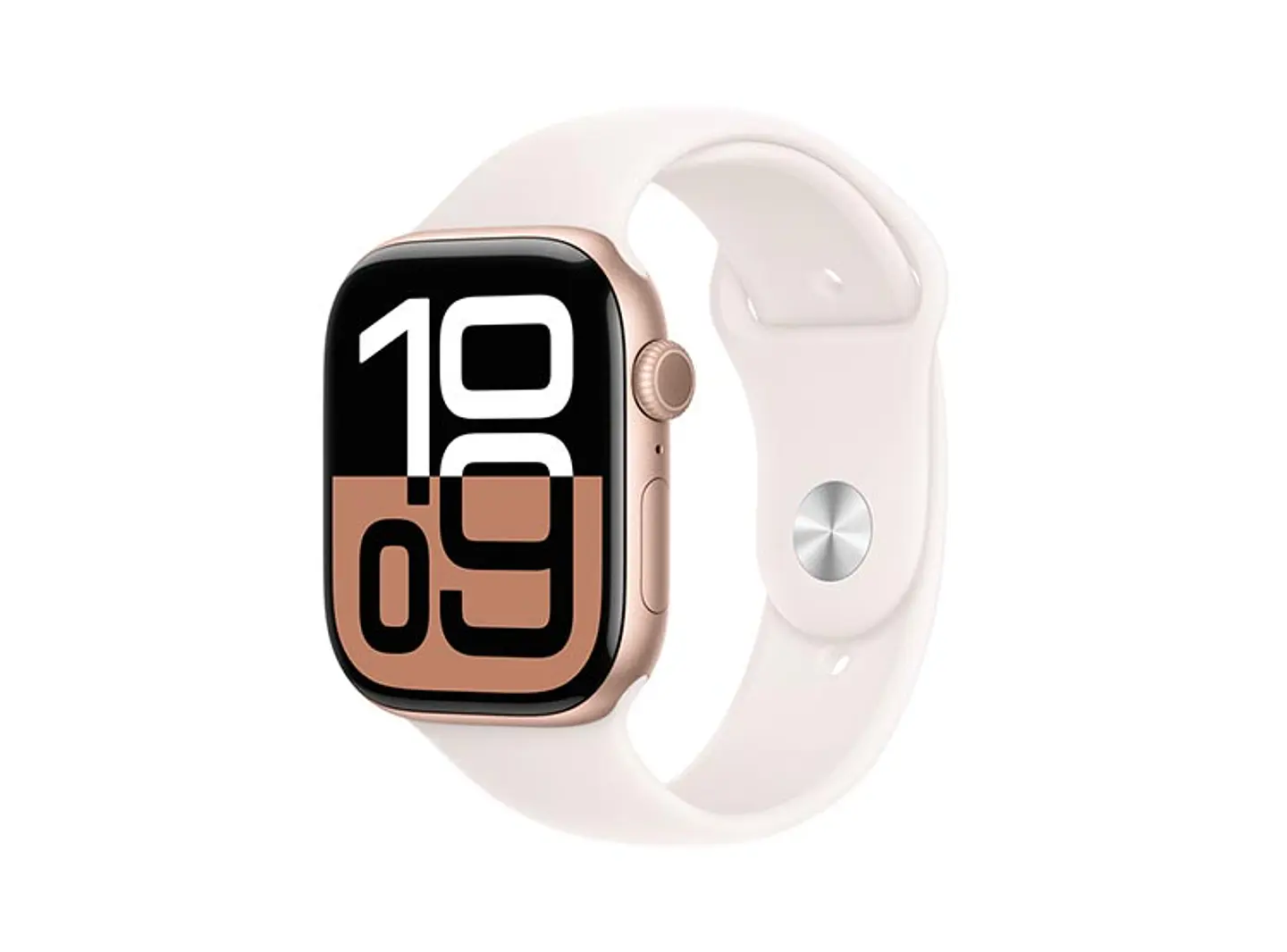 APPLE WATCH SERIE 10 46MM ROSE GOLD ALUMINIO CORREA DEPORTIVA S/M 7