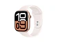 APPLE WATCH SERIE 10 46MM ROSE GOLD ALUMINIO CORREA DEPORTIVA S/M - Miniatura 7