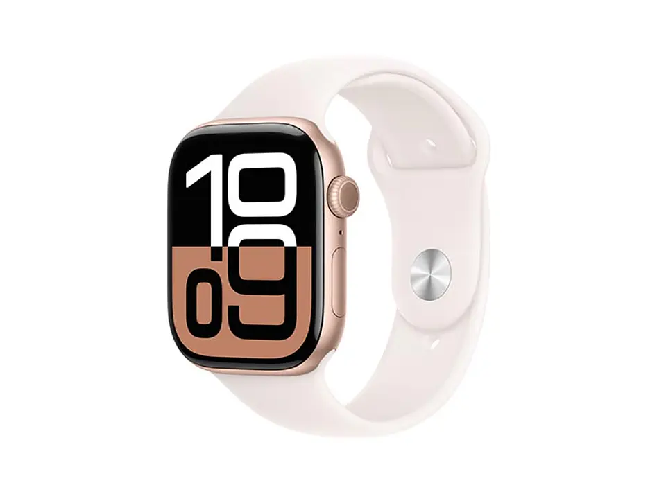 APPLE WATCH SERIE 10 46MM ROSE GOLD ALUMINIO CORREA DEPORTIVA S/M 7