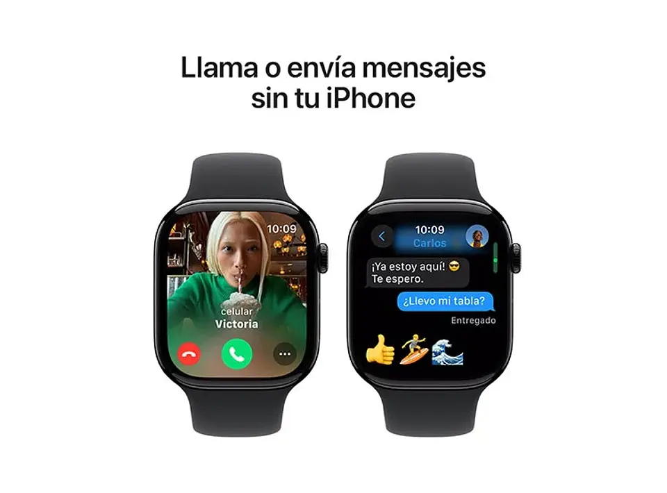 APPLE WATCH S10 ALUMINIO 46MM SPORT BAND M/L NEGRO 3
